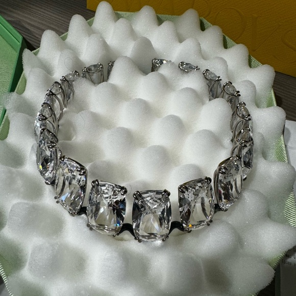 Swarovski Choker oversized floating Crystals Harmonia NWT - Picture 8 of 12